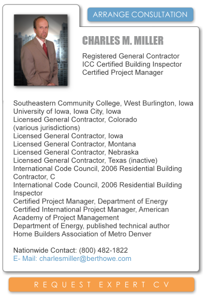 Registered General Contractor and ICC Certified Building Inspector